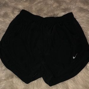 Barely worn NIKE Running Shorts Black